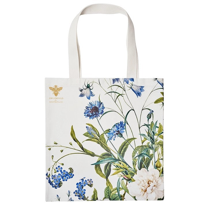 Shopper botanica in cotone biologico – Rose