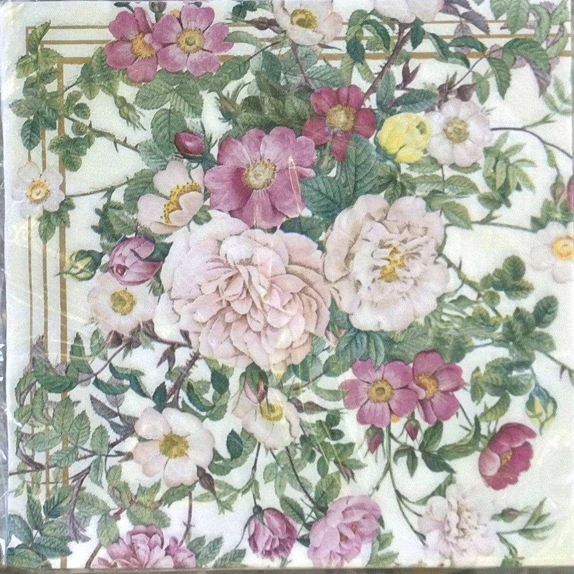 Tovaglioli Rose Flower Garden